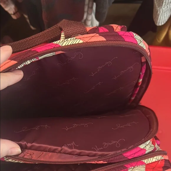 Vera Bradley Campus Tech Quilted Backpack - Bohemian Chevron - Picture 4 of 6